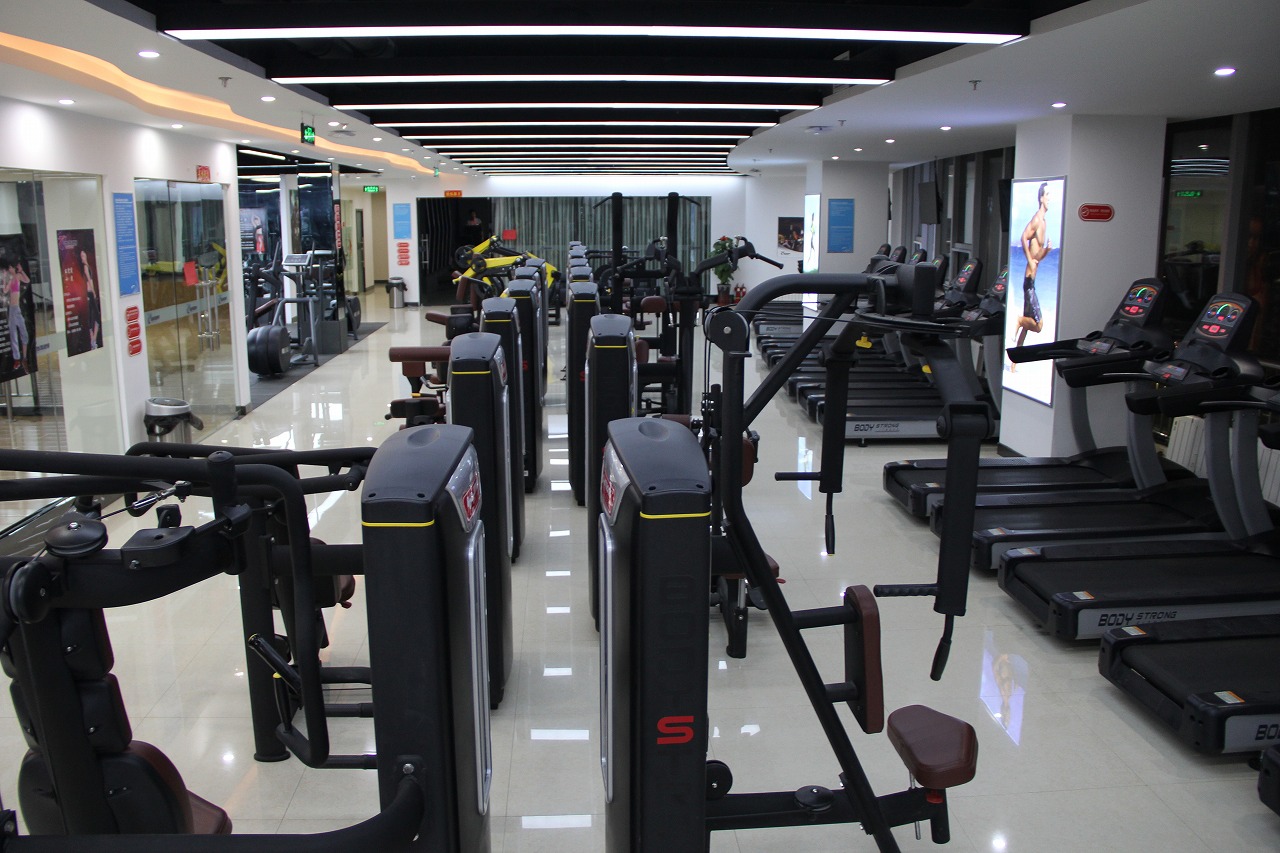 河北省張家口市動嵐健身房加盟店面裝修展示